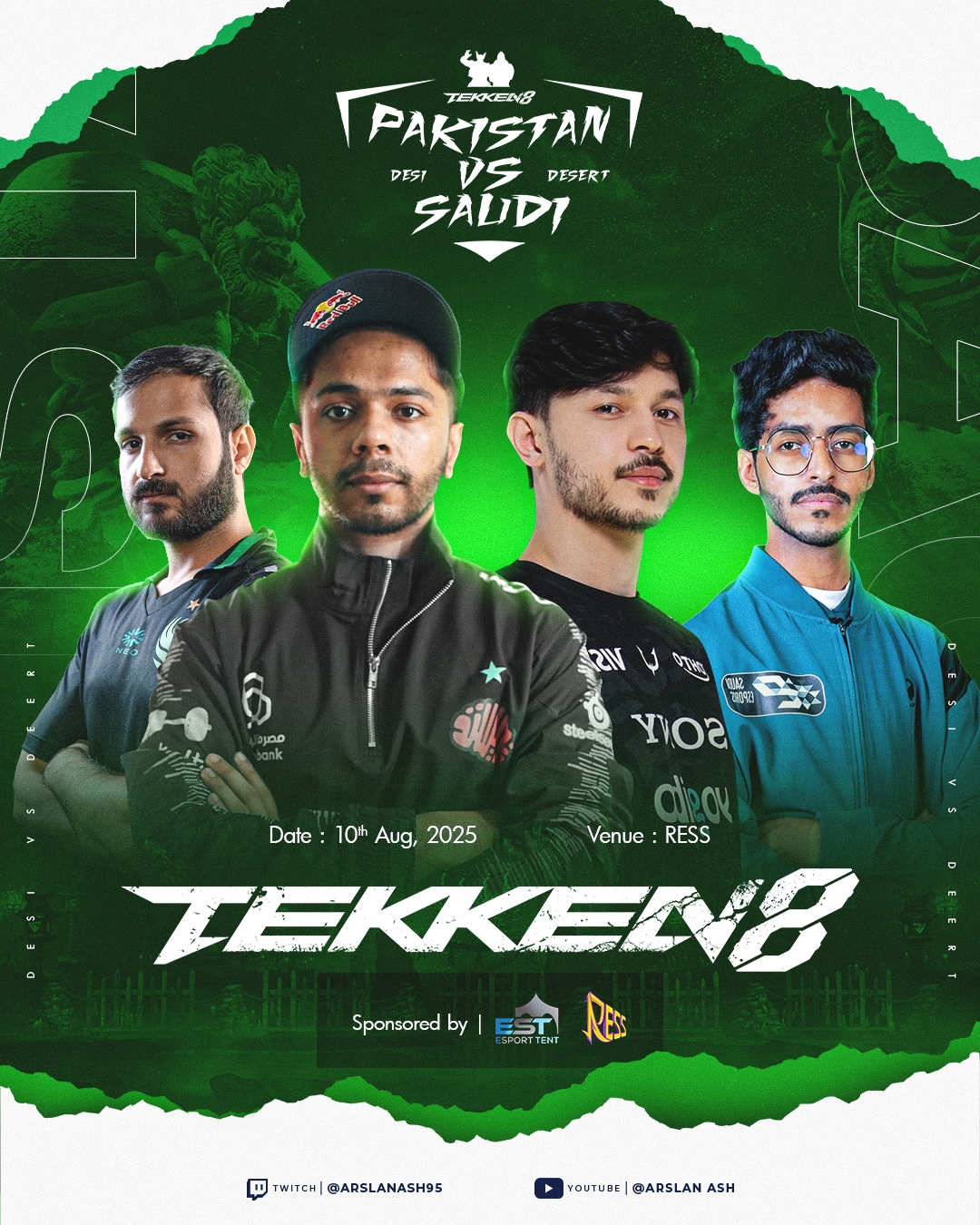 Arslan Ash Tournament Poster project by Zenkai Media